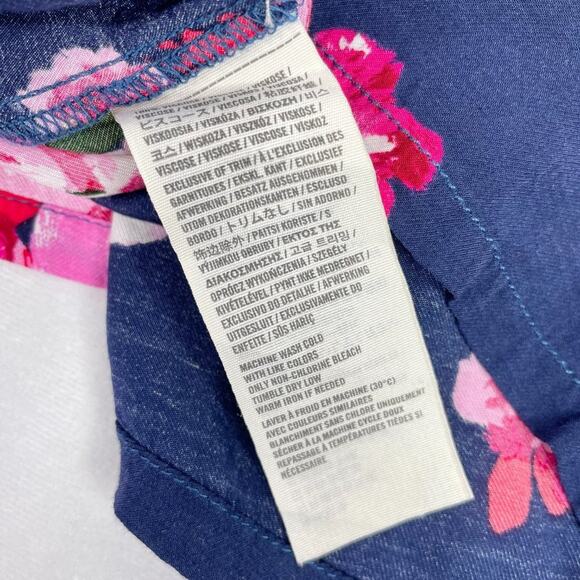 Hollister Blue Floral Mini Summer Dress XS - Picture 8 of 8